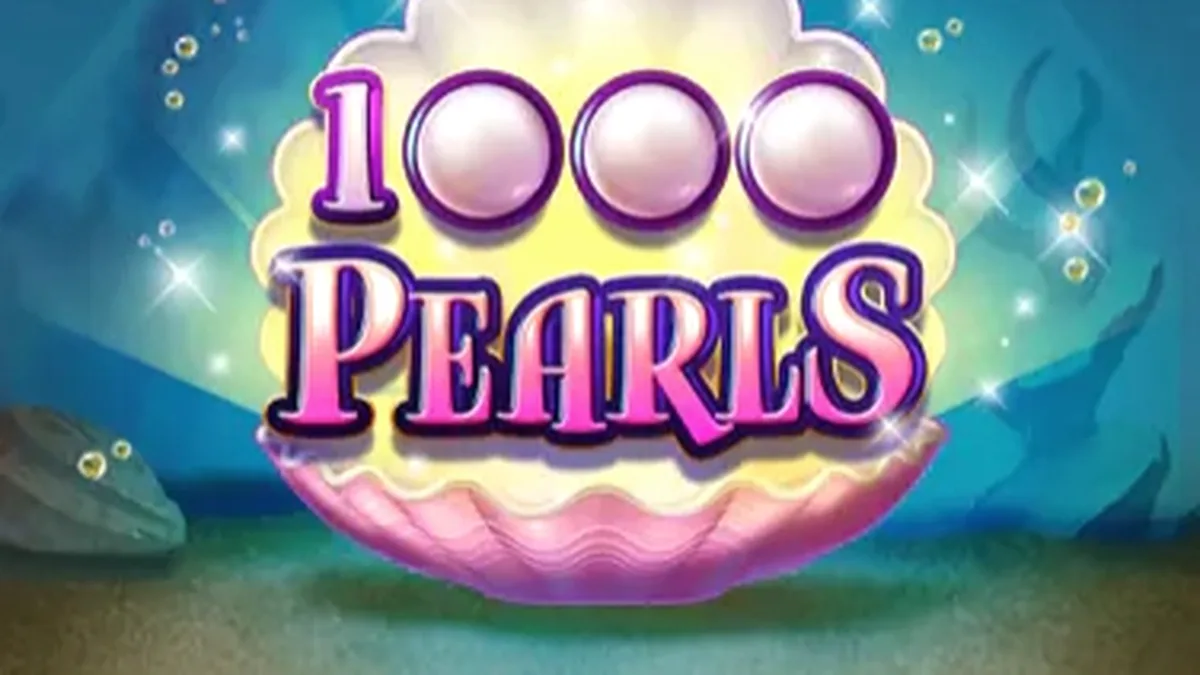 1000 Pearls سلاٹ گیم کا مرکزی اسکرین ویو